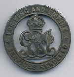 19 Badge - For King and Country - Services Rendered