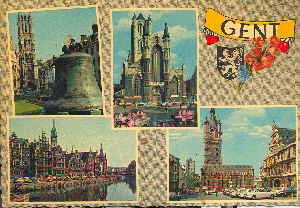 Postcard Gent 22-7-1976